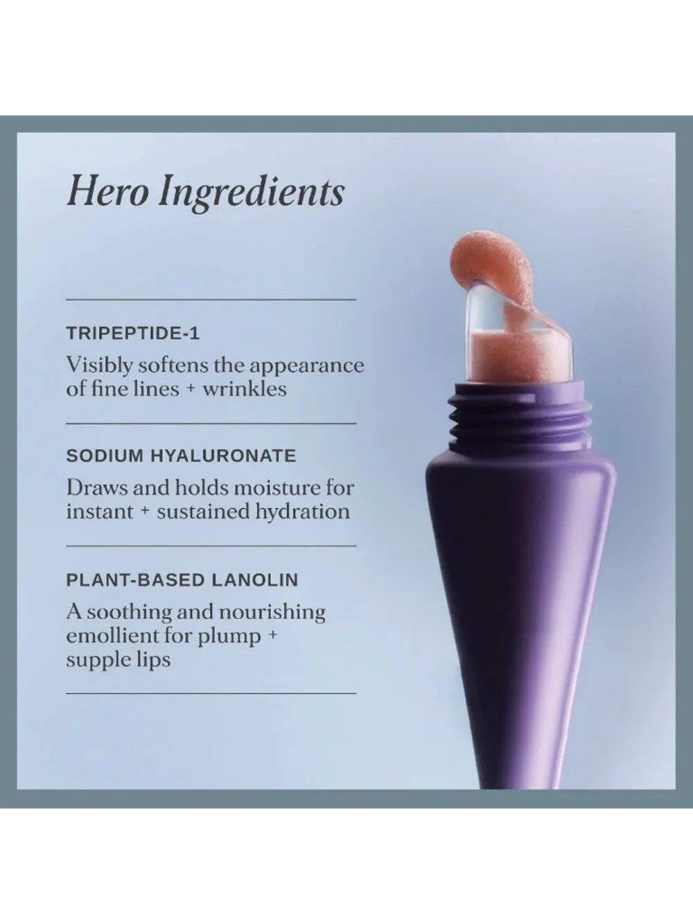 Hydrating Peppermint Lip Balm - Peptide-Infused Moisturizing Treatment (15g)